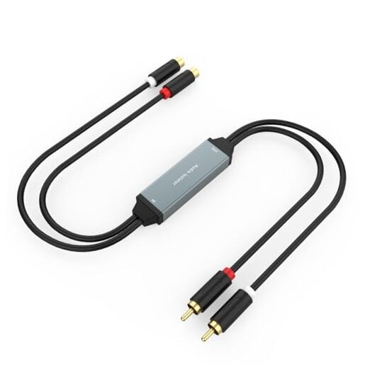 Ground Loop Filter Noise Isolator, Car Audio Mini Noise Filter RCA Noise