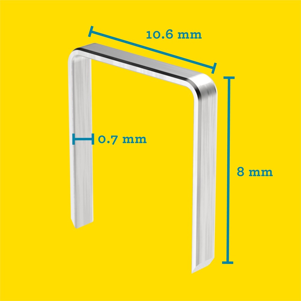 13/8 Galvanised 5m Staples (5000)
