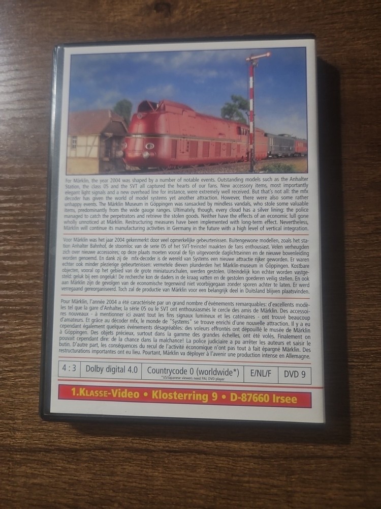 A Year with Märklin 2004 DVD
