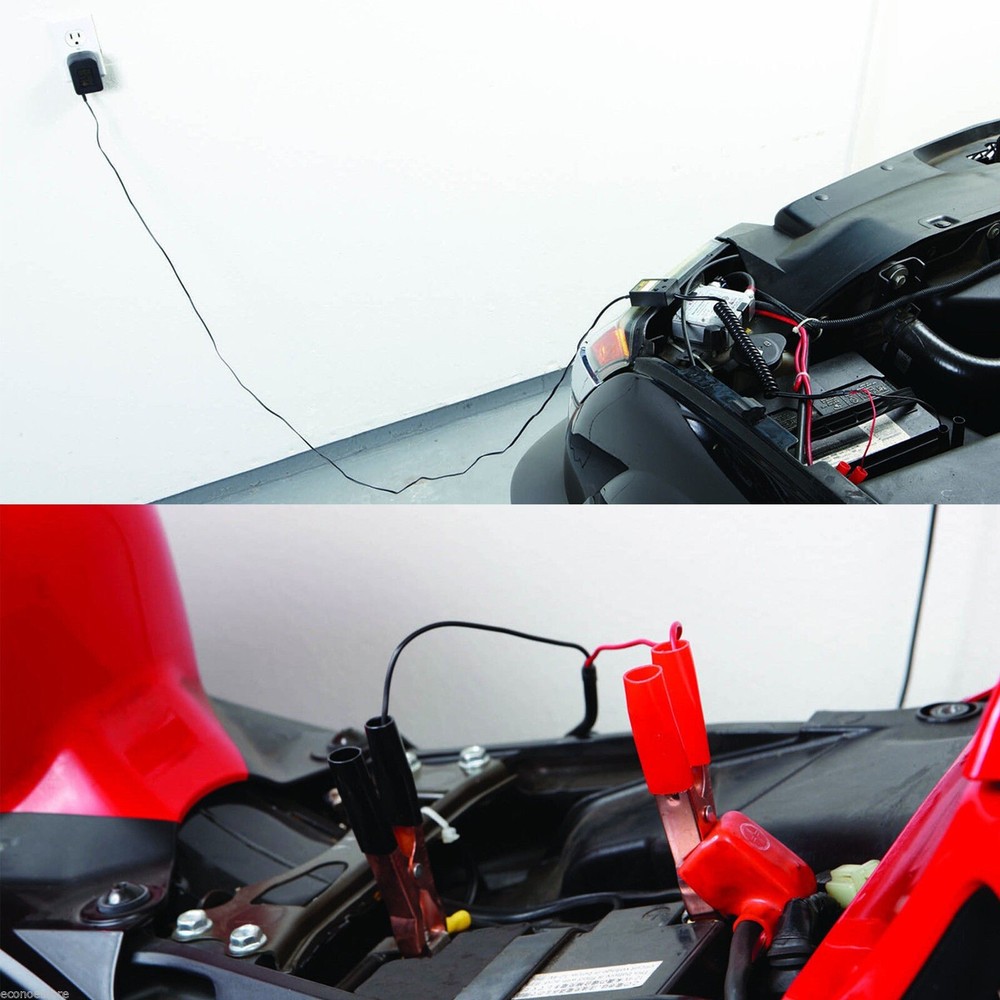 12V Volt Automatic Car Battery Float Trickle Charger Car, Boat. Direct AC Charge