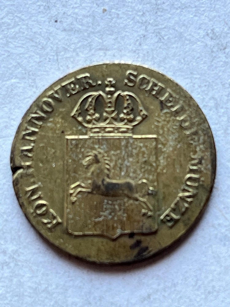 1837 Germany Hannover 1 Pfennig