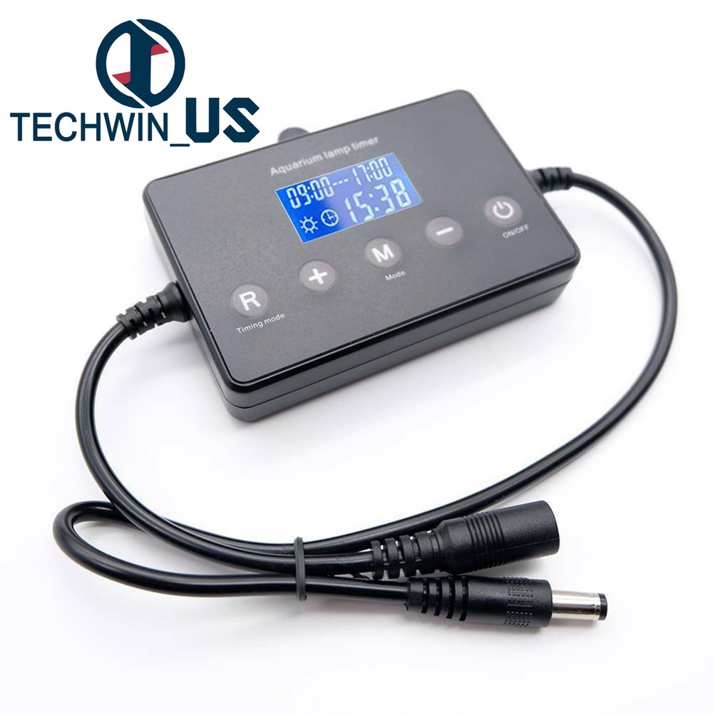 Aquarium LED Intelligent Light Controller Dimmer Timer Modulator for Fish Tank