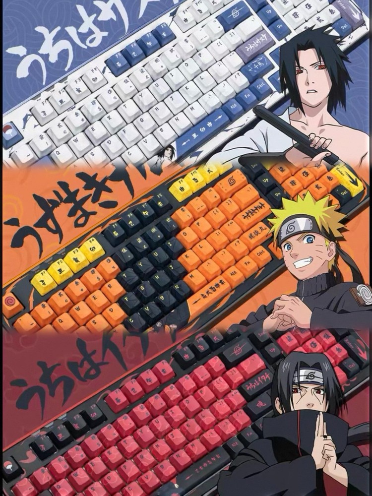 Valkyrie Naruto VK99 Gaming Three Mode Gaming Magnetic Switch Keyboard