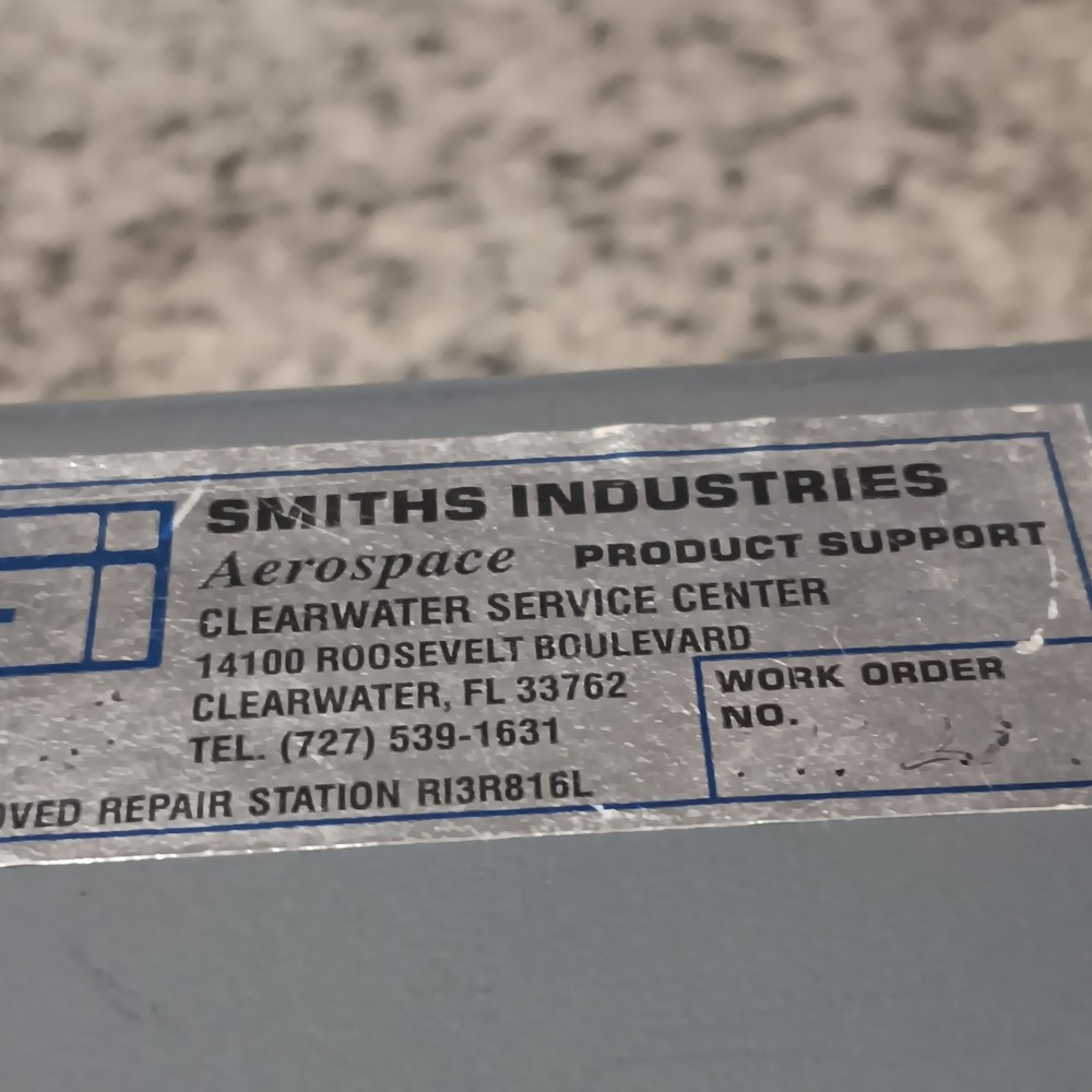 SMITHS MACH AIRSPEED INDICATOR AVIATION AVIONICS GUAGE DIAL SPEEDOMETER ANALOG