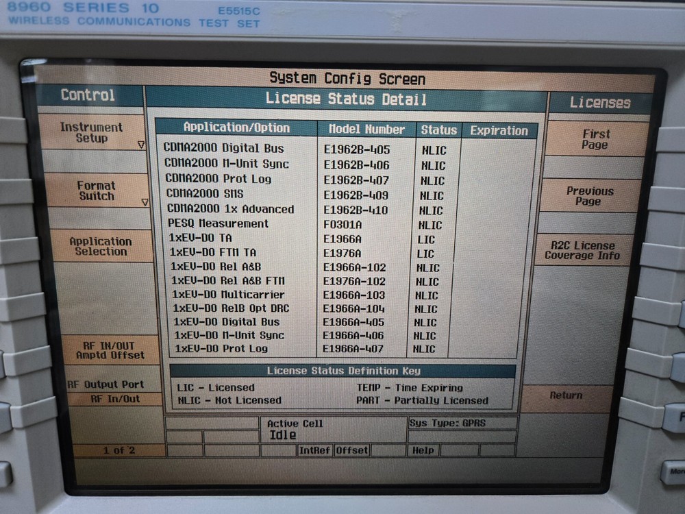 HP Agilent E5515C Wireless Communication Test Set - (MY5026)