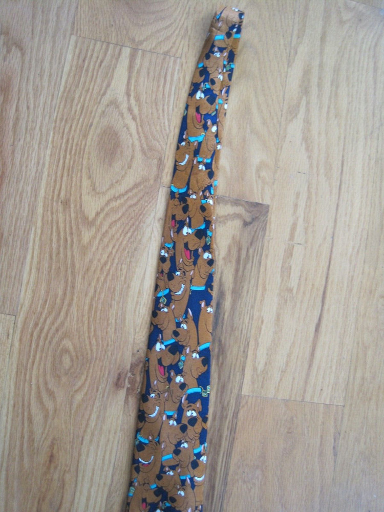 Scooby Doo Tie 100% Silk GUC
