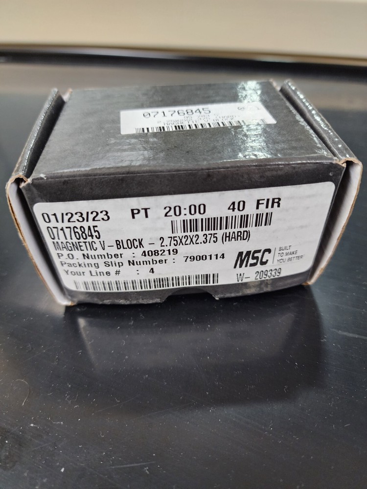 SPI magnetic v block