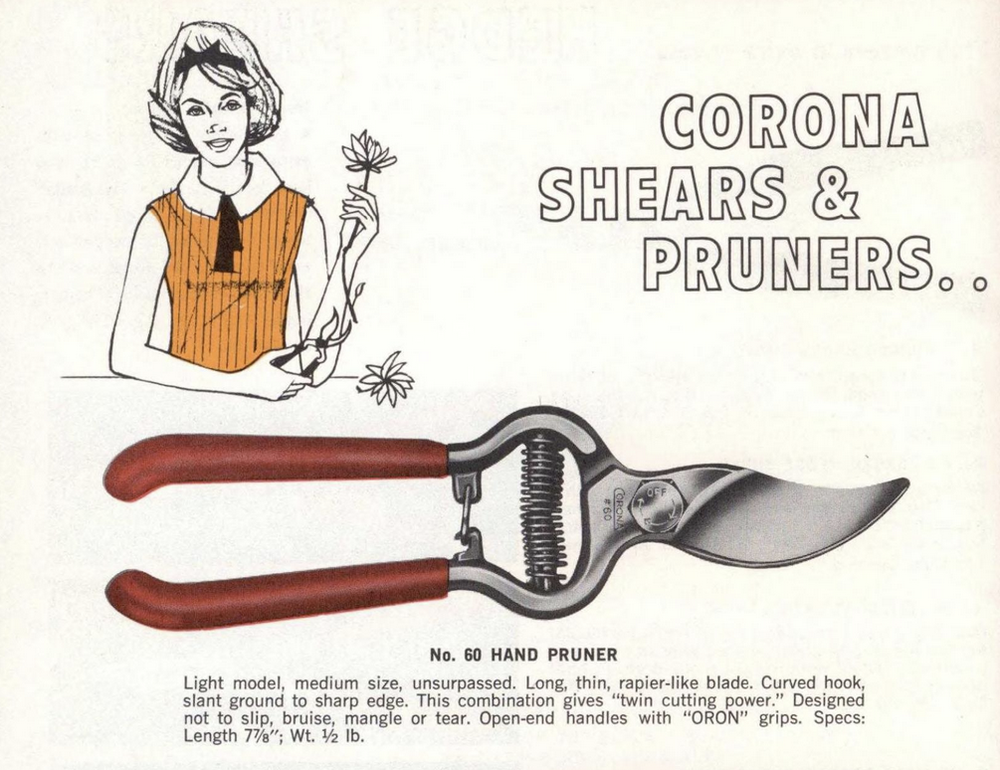 4 CORONA Garden Tools pruning shears pruner Hedge clipper ReConditioned