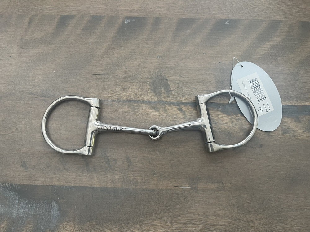 Centaur® Pony Cheek Hunter Dee Ring Snaffle