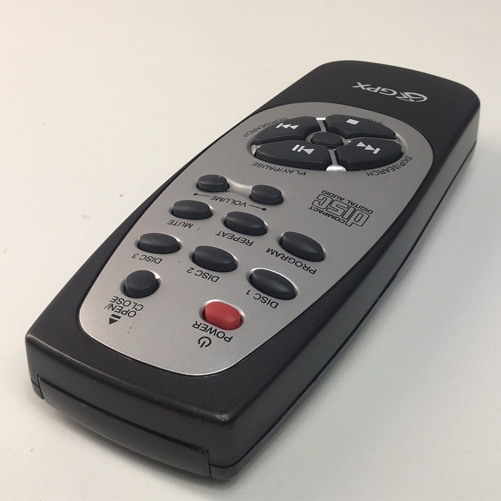 GPX CD Compact 3-Disc Carousel Changer Remote Control CD48PRC OEM Cleaned Tested