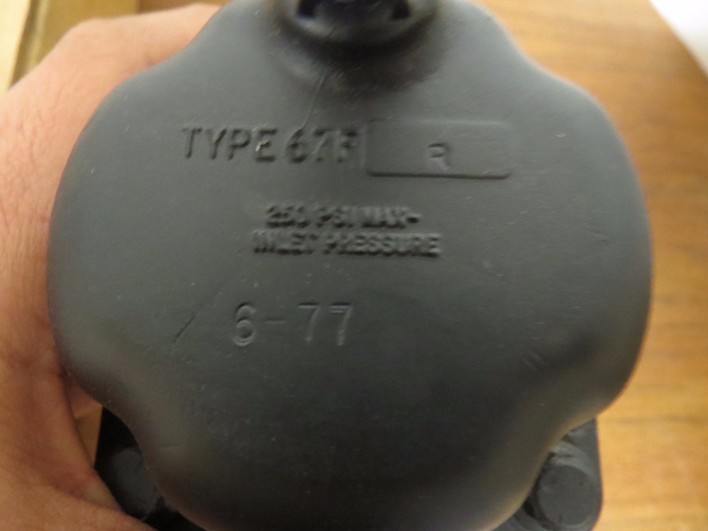 + Fisher Controls Pressure Regulator Type 67F R224 250 Max Inlet Pressure
