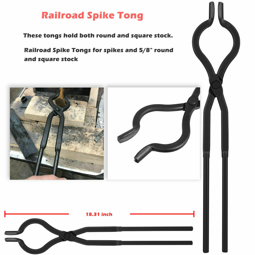 Blacksmith Tongs Set Expert Replacement Tongs / Blacksmith Starter Tool Hook Jig