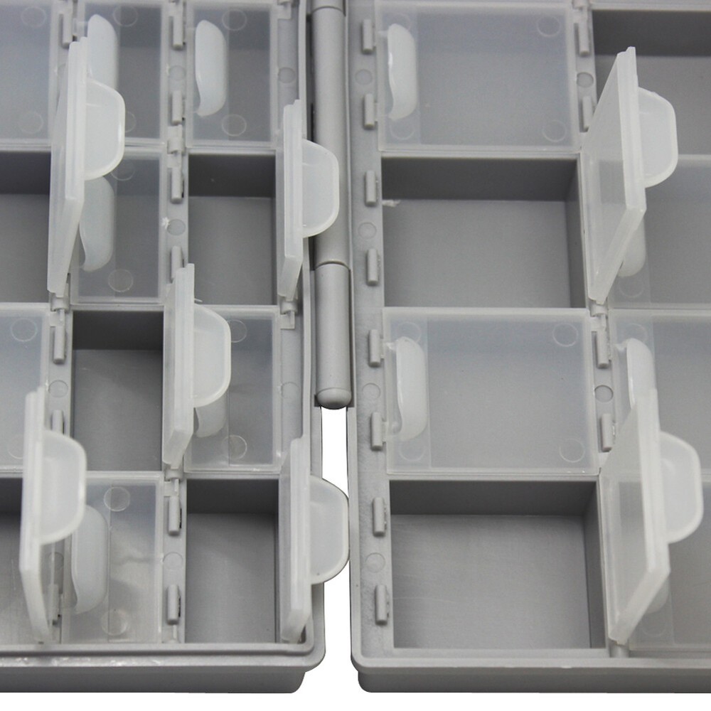 2 units AideTek BOXALL48+96 Lids Combo empty compartments Beads part Box