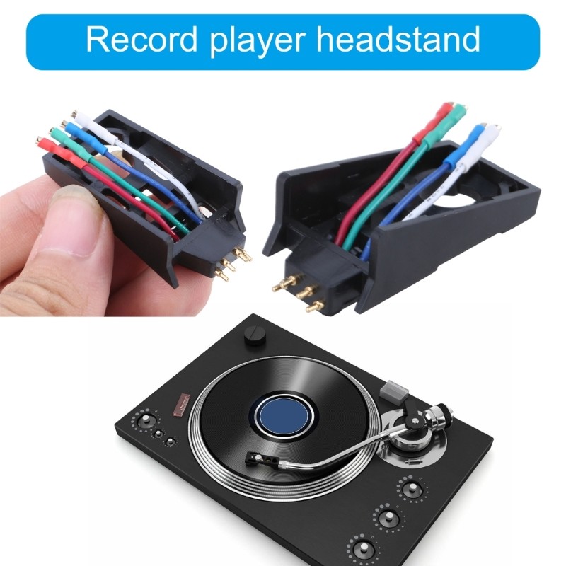 Replacement Headshell Styluses Bracket for TK14 TK181 Modern Phonographs