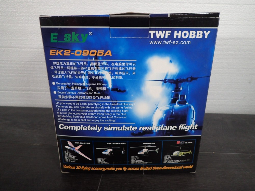E-SKY EK2-0905A R/C Flight Controller 3D Flying Plane Flight Simulator TWF HOBBY
