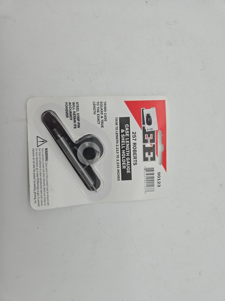 Lee Case Length Gauge & Shell Holder 257 Roberts