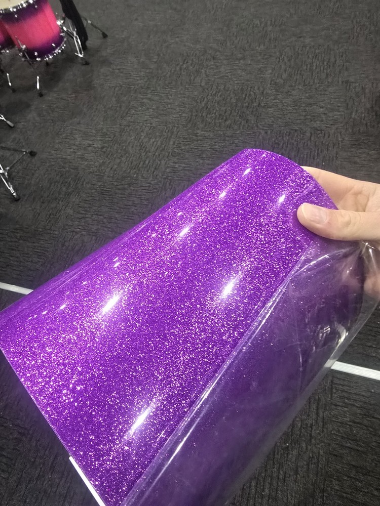 DFP Drum Wrap - Purple / Violet Sparkle ***CLEARANCE