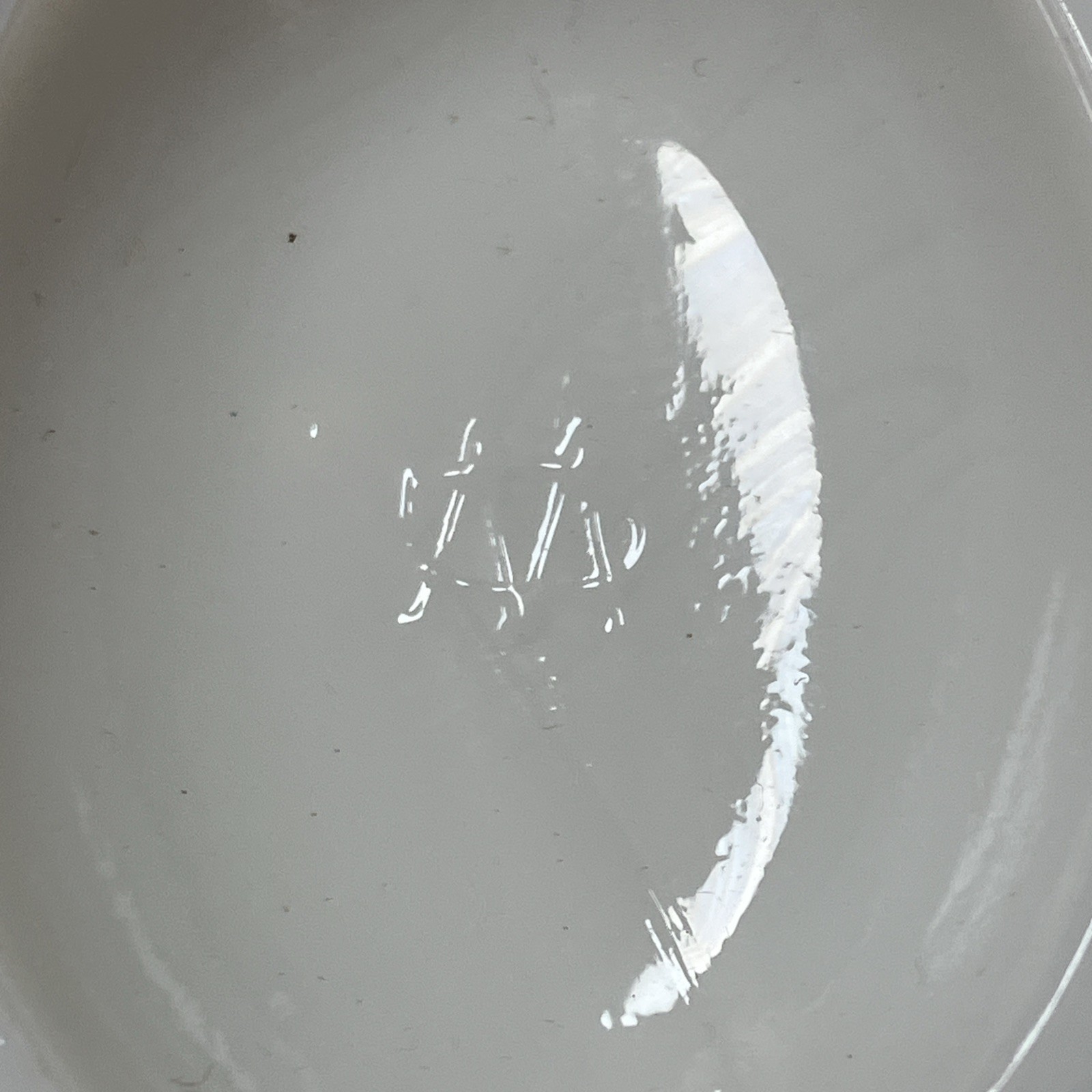 Vintage Westmoreland Opaline Milk Glass Mini Hen On Nest Salt Cellar Signed