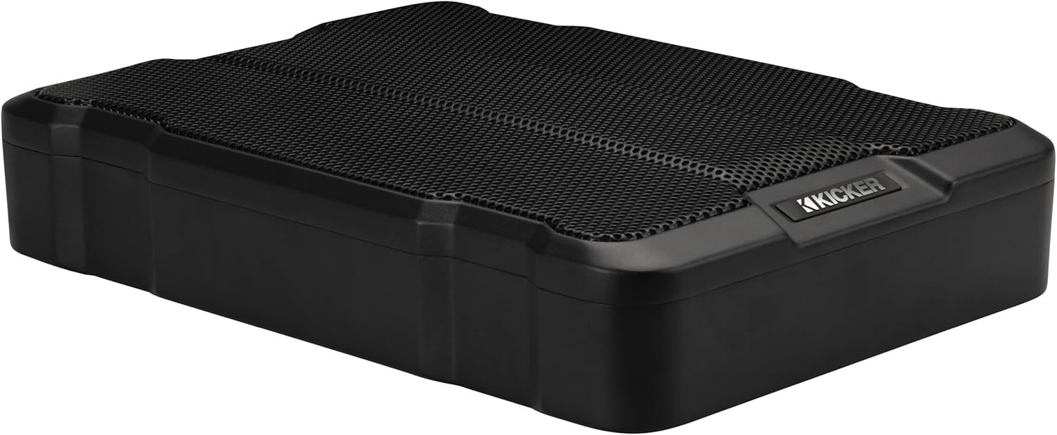 Kicker HS12 Hideaway 12-inch Powered Subwoofer Enclosure 230W RMS