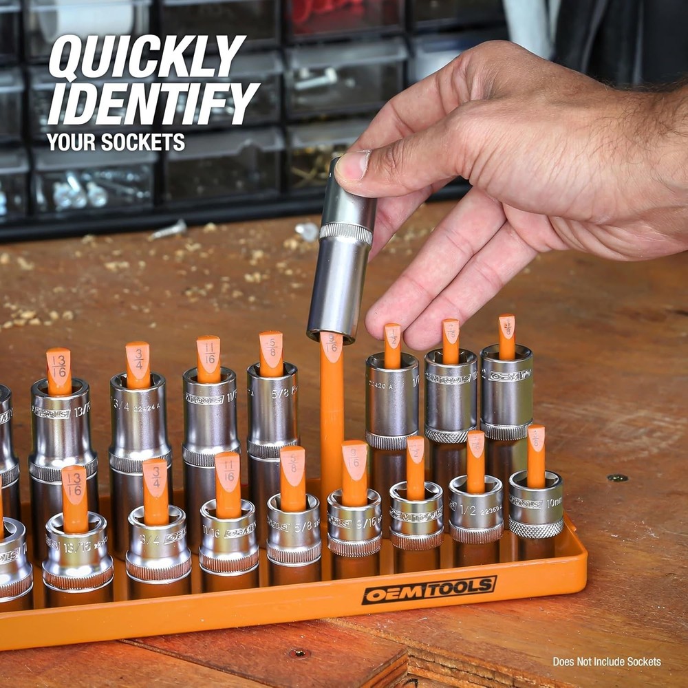 Space-Saving Socket Holder Set, Toolbox Essential