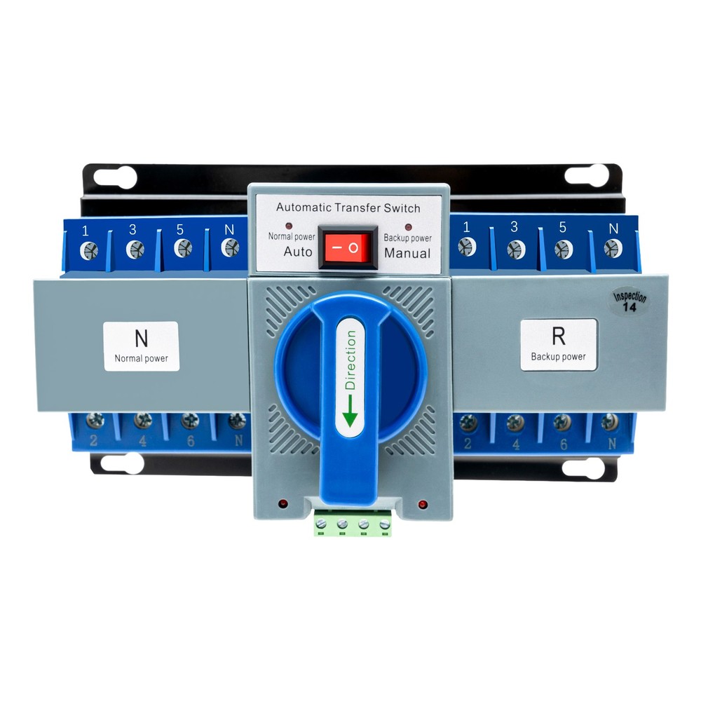 63A Dual Power Automatic Transfer Switch CB Level M6 Generator Transfer Switch