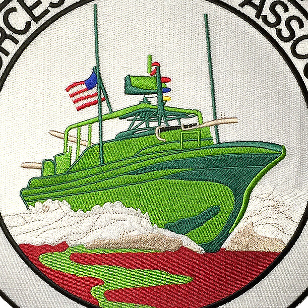 PBR Forces Veterans Association Large Jacket Back Patch