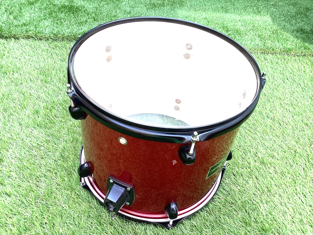 13”x 11” Rack Tom Drum | New/Red wine