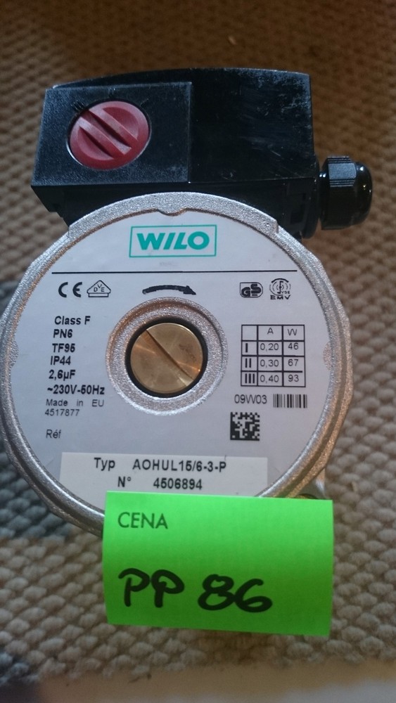 Wilo AOHUL15/6-3-P Pump