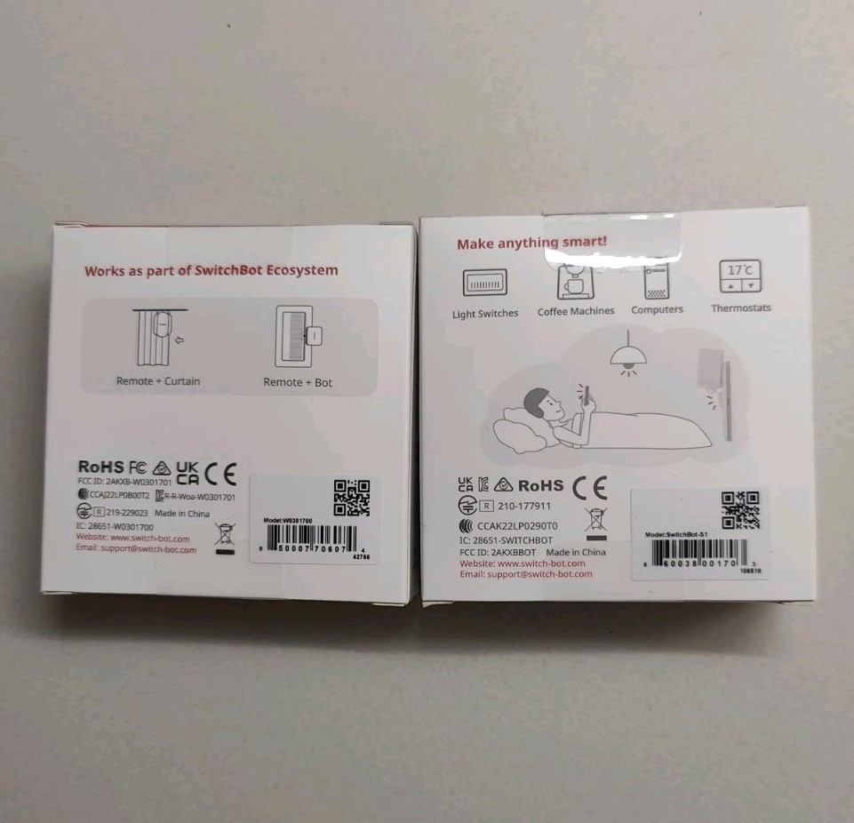 Switchbot Smart Switch Button Pusher (Bluetooth) for Rocker Switch with Remote
