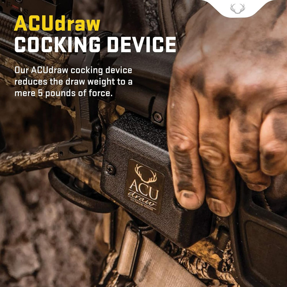 Acudraw Claw with Self-Centering Draw Cord - for Consistent Cocking with Less We