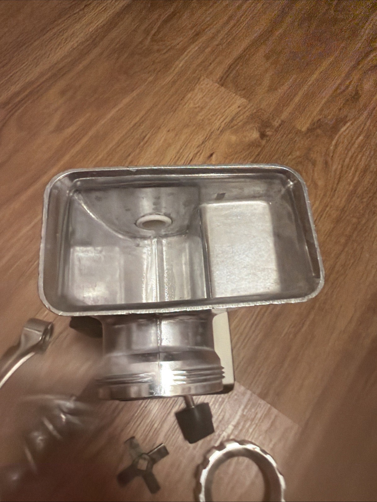 Vintage Portable Rival Grind-O-Mat Meat Grinder Food Chopper Model 303/1