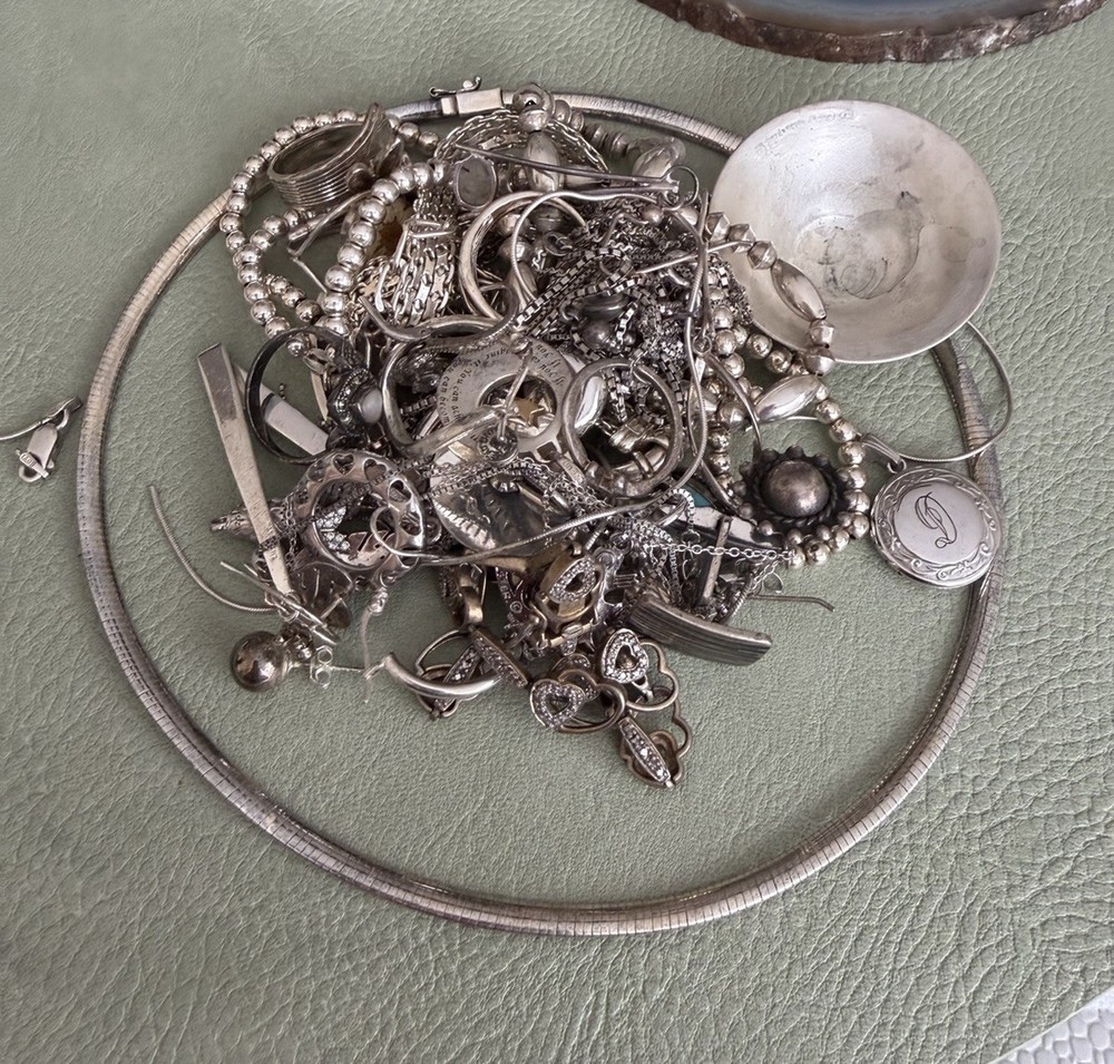 STERLING SILVER  SCRAP (untested)