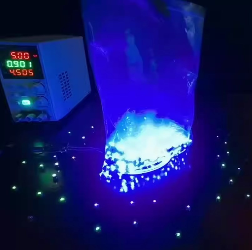 Wireless Leds Wireless Led Lights Wireless Induction Led Mini 10PCS Mixed Color