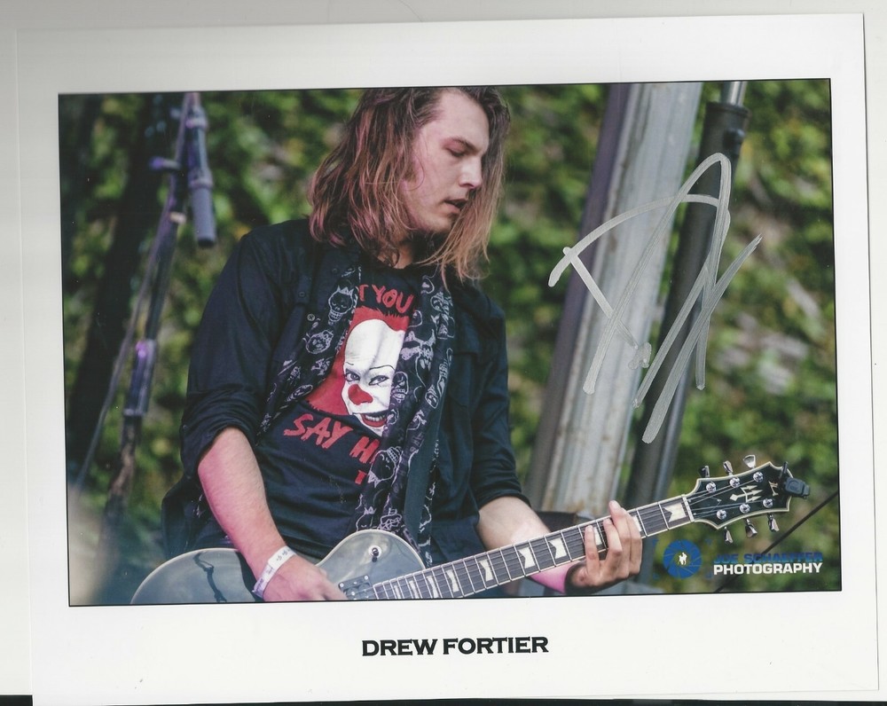Drew Fortier signed photo
