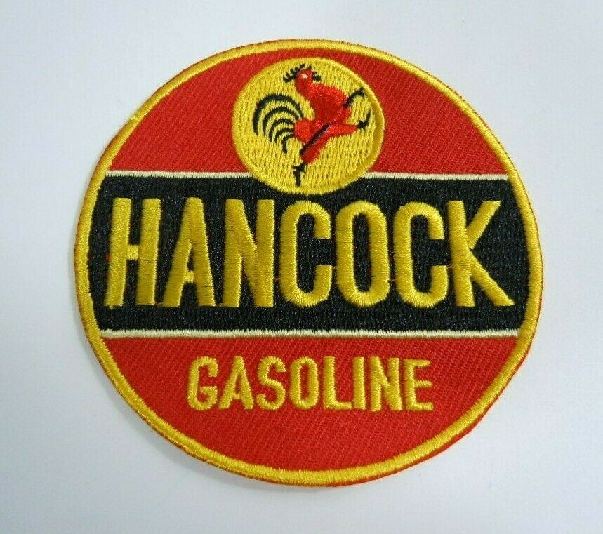 HANCOCK GASOLINE -  Embroidered Iron-On Uniform-Jacket Patch 3"