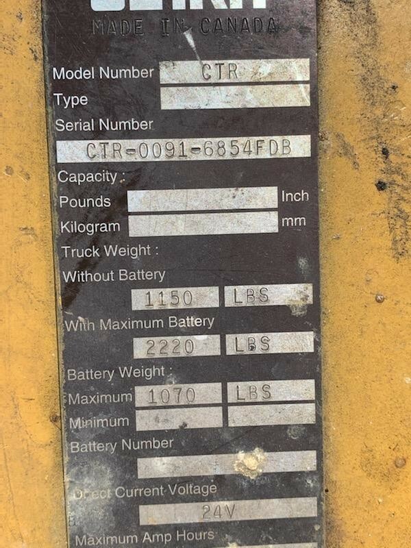 24v Carriage Tugger / Equipment Tugger