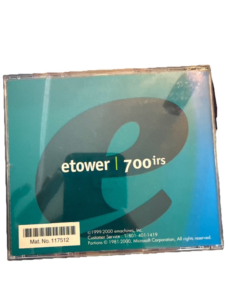 emachines Ver 4.3 Restore CD (Bootable CD) 1999-2000