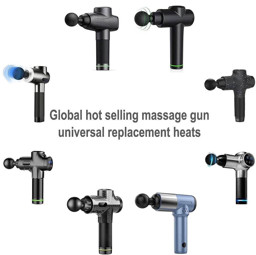 Massage Gun Heads for Hypervolt Go, Replaceable Massager Gun Attach... Fast Ship