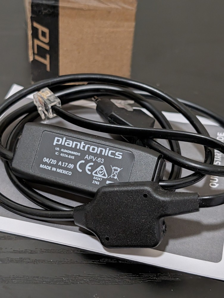 USED - Plantronics APV-63 EHS Adapter (Avaya) Hook switch Cable