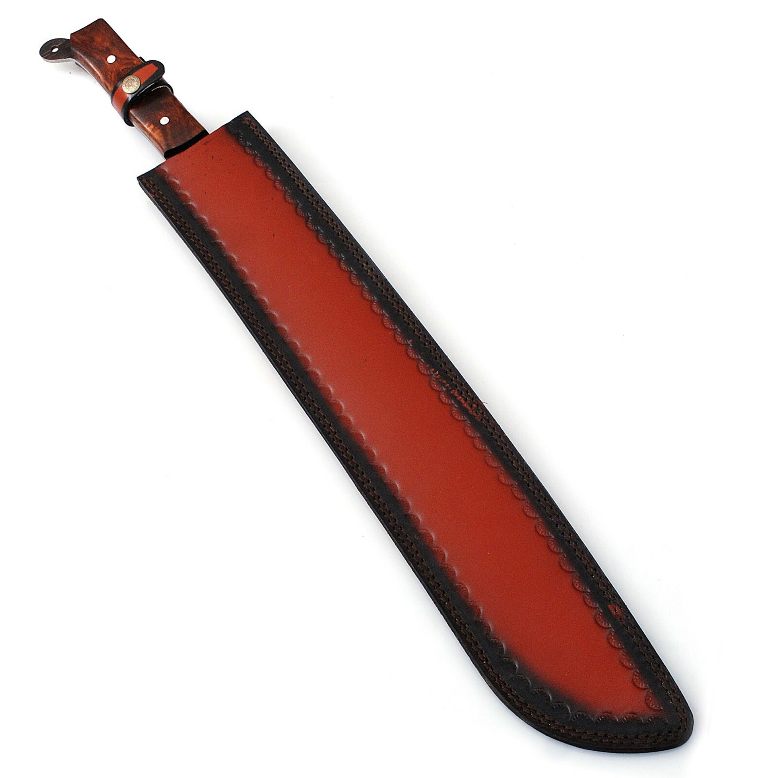 Voorhees Extra Long Carbon Steel Full Tang Outdoor Bush Machete Sheath Included