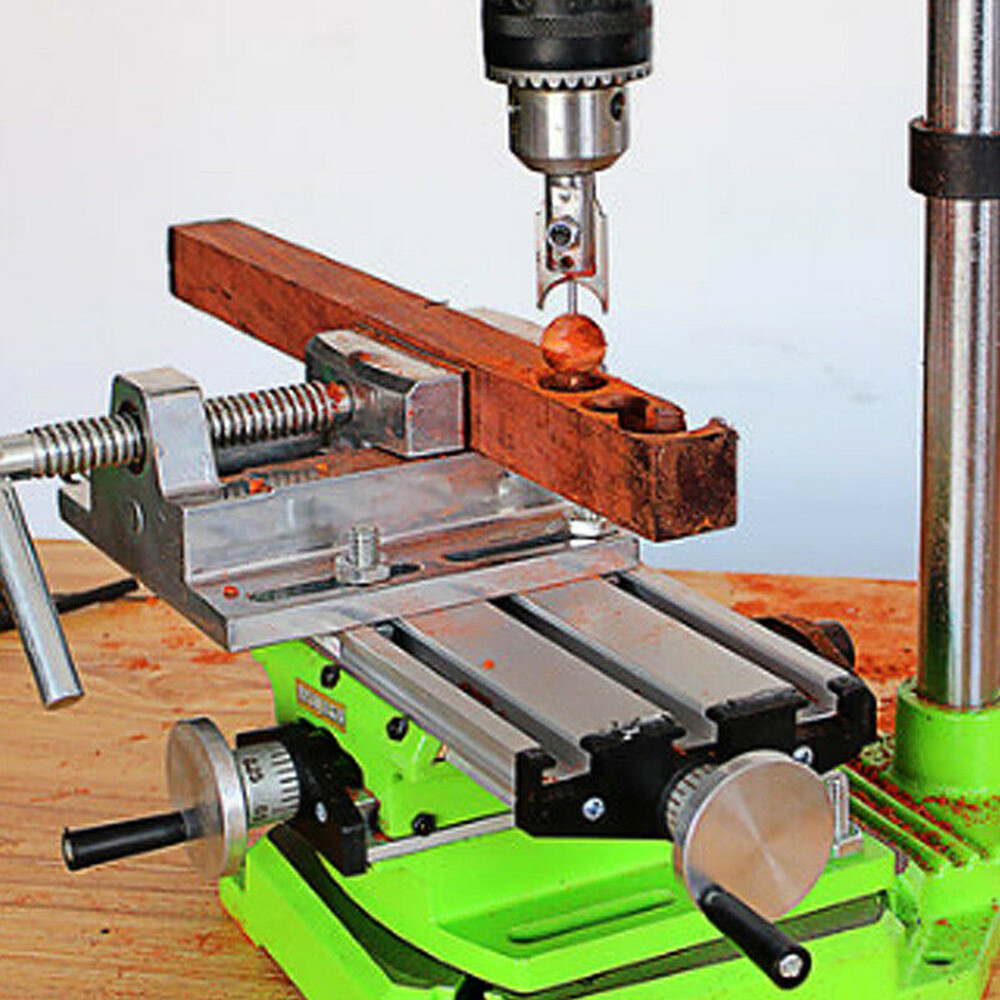 Mini Precision Milling Machine Bench Drill Vise Fixture Work Table S2U2