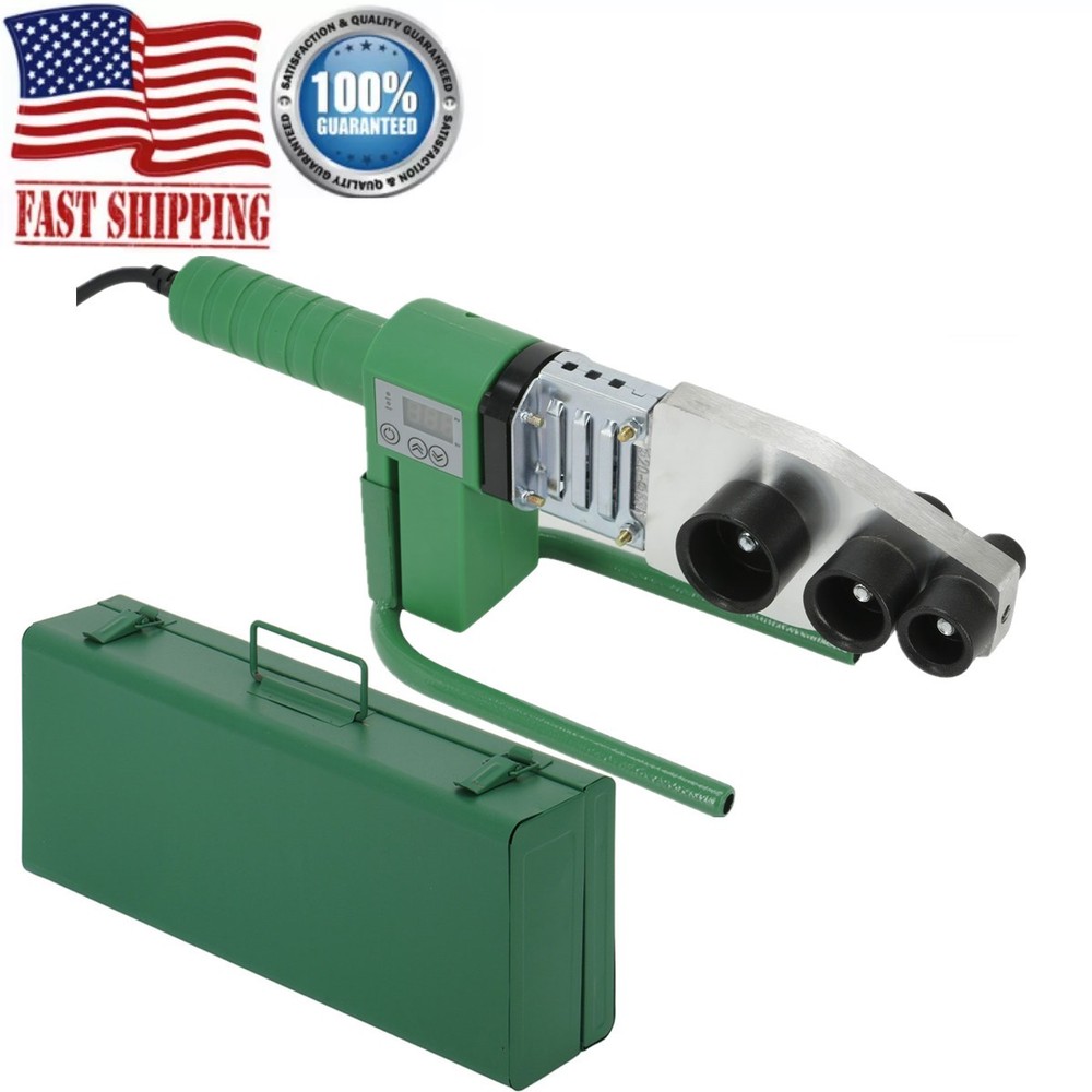 110V Plastic Pipe Welding Tool kit Adjustable Socket Fusion Pipe Welder
