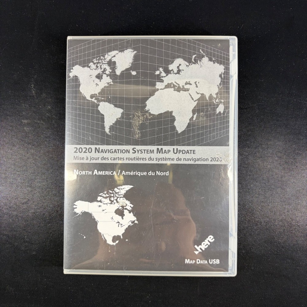 2020 Navigation System Map Update North America USB