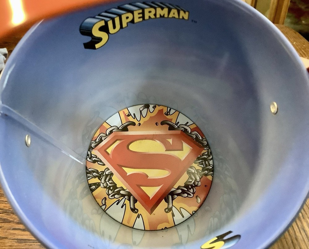 Superman Tin Bucket from Vandor