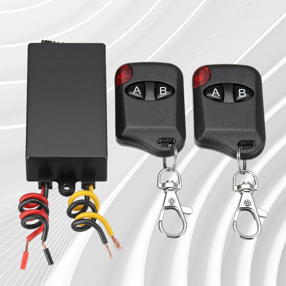 Wireless 315MHZ DC 12V ON-OFF 2 Button Remote Control Switch Relay Receiver