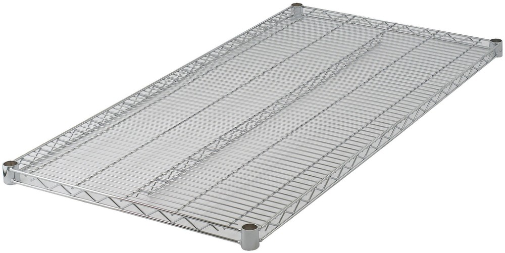 Wire Shelf, Chrome Plated, 21" x 60" (2 Each)