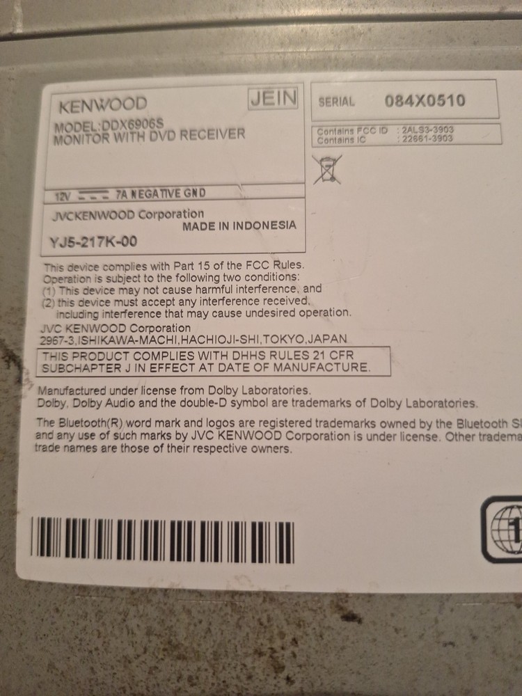Kentwood DDX6906s