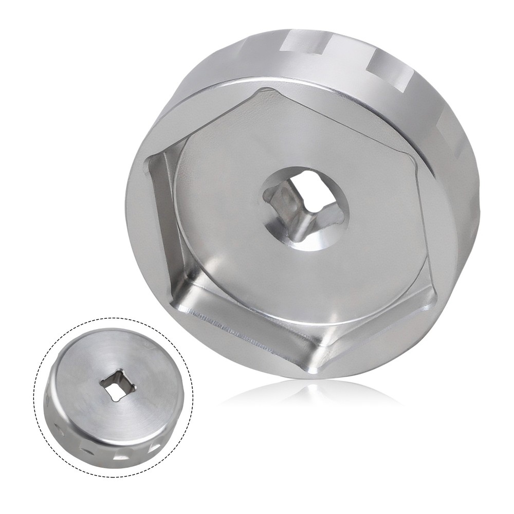 Fork Topcap Socket 3/8 Drive Flat Socket for Bike & Motorcycle 43mm