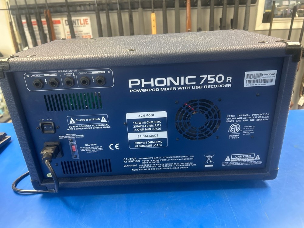 PHONIC 750 R (C57005059)