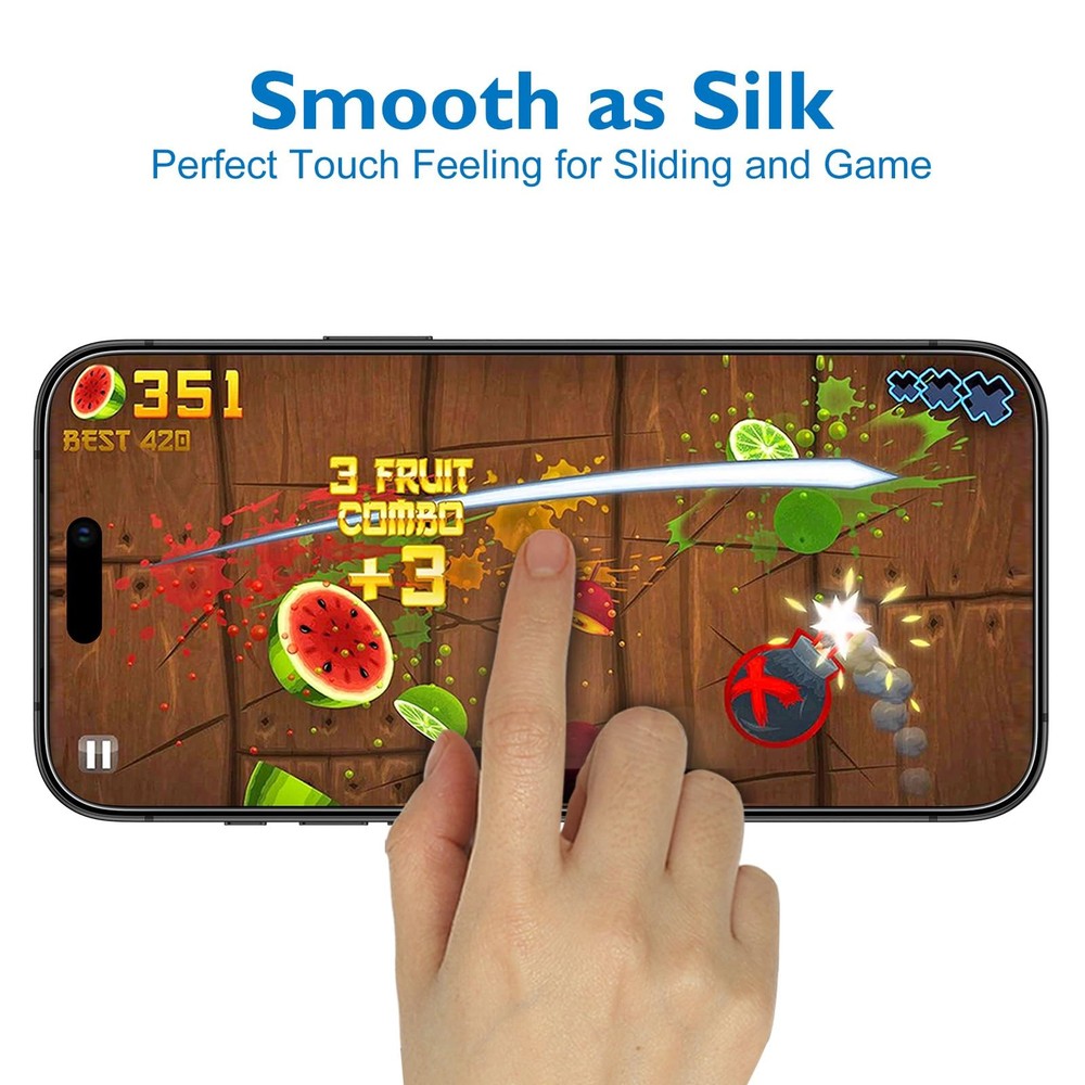 Mothca Matte Glass Screen Protector for iPhone 17 Pro Max (6.9 inch)